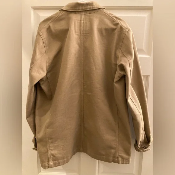 Levi's Men's Khaki Cotton Work Jacket - Picture 2 of 7